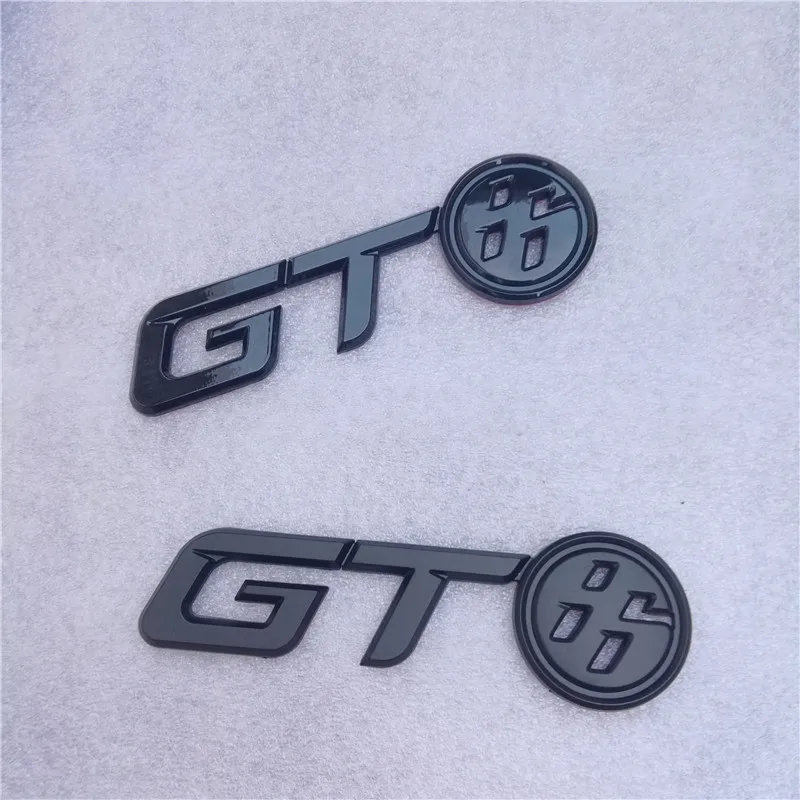 Глянцевый черный GT86 Логотип задний багажник эмблема наклейка бампера Наклейка для Toyota FR-S FRS GT86 FT86 BRZ