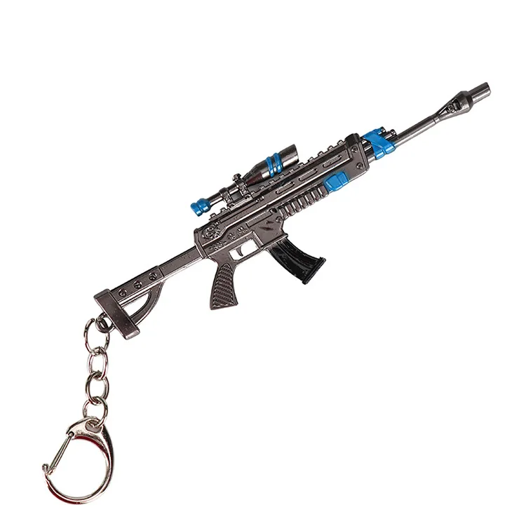 Горячие игры 27 стилей PUBG CS GO брелоки в виде оружия AK47 модель оружия 98K снайперская винтовка брелок для мужчин Подарки сувениры 12 см