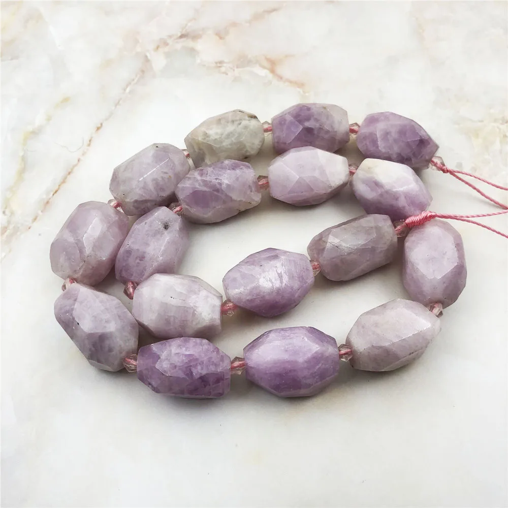 

Wholesale Fashion Irregular Shape Mauve Jadee Natural Stone Beads For Jewelery Making DIY Bracelet Neclace
