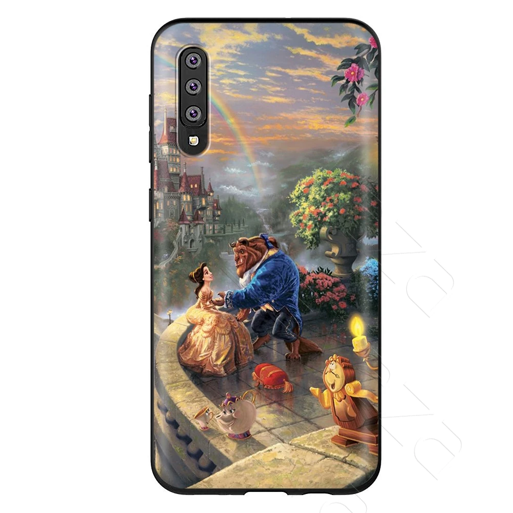 9 Lavaza Красота зверь принцессы с рисунком розы для девочек чехол для samsung Galaxy Note 10 плюс A10 A30 A40 A50 A70 M20 A20 A20S A10S A30S A50S - Цвет: 9