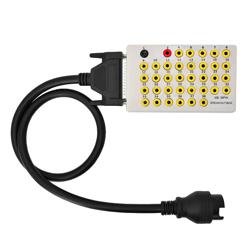 Автомобильный Диагностический кабель для OBD2 Pin Out Box OBDII тестер MB 38PIN Инструмент