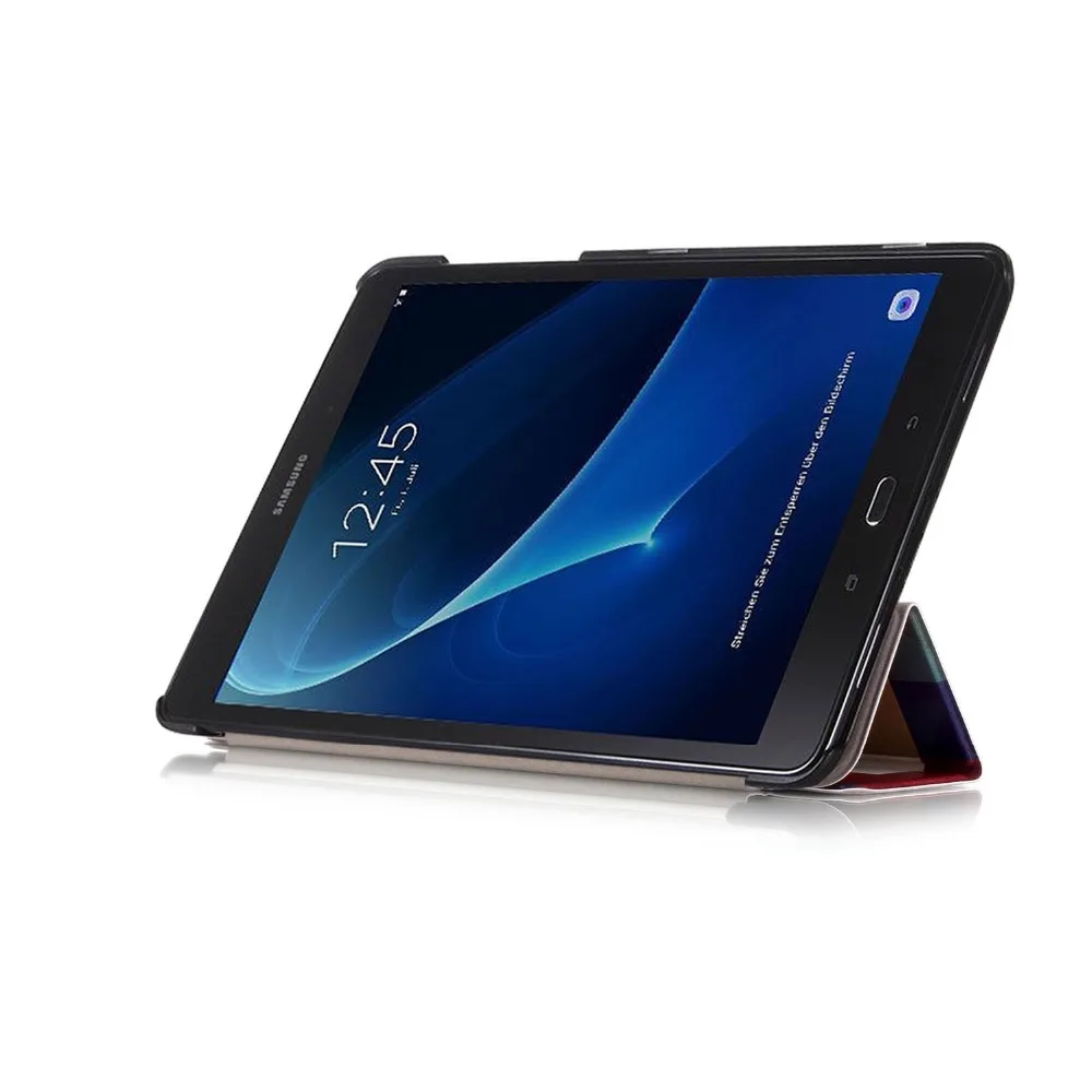 Чехол из искусственной кожи для Samsung Galaxy Tab A6 10 1 2016 T585 T580 SM T580N защитный чехол