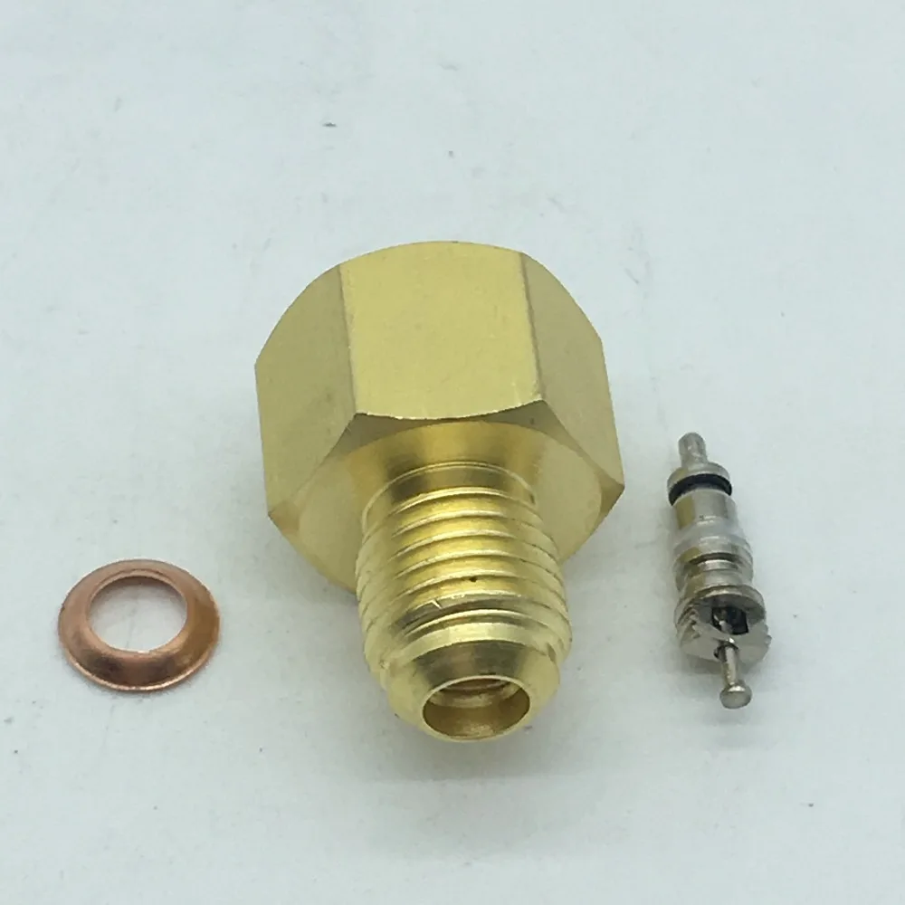 Переходник SAE flare с разъемом 1/4 &quotМама X 1/4&quot Папа отлично подходит для быстрого