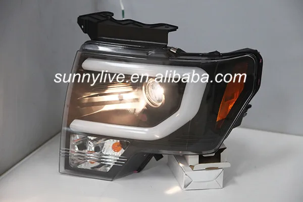 Для FORD F150 Raptor 2013 до головной свет черный Цвет SN