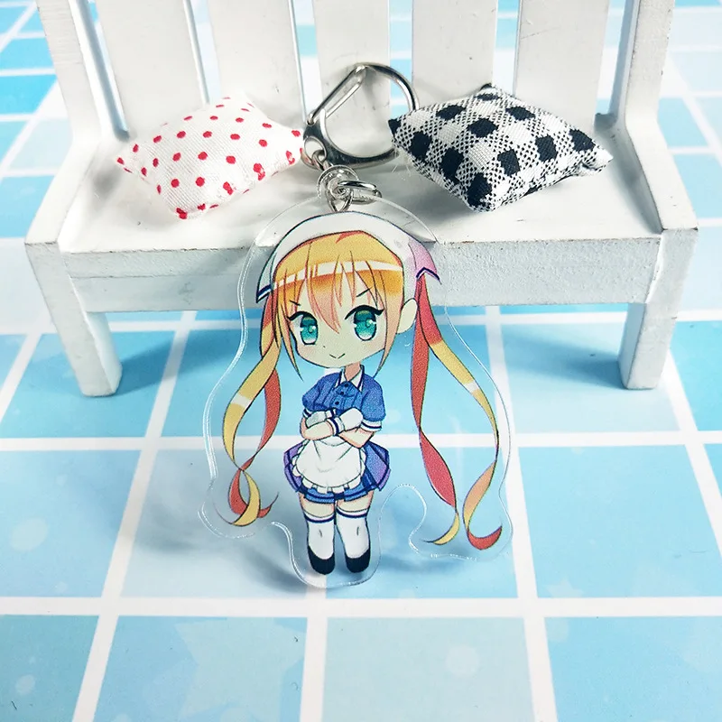 Ключи и брелоки для женщин с изображением кофейной горничной Kanzaki hiгai кофе