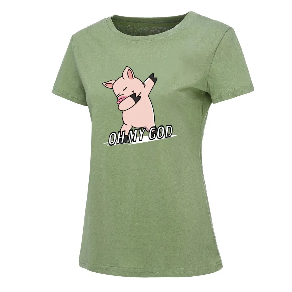 Летняя женская гавайская рубашка большого размера модная футболка с коротким