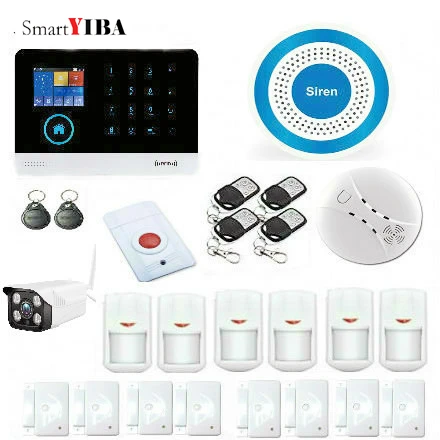 Система сигнализации SmartYIBA беспроводная Wi Fi GSM|Комплекты для сигнализации| |