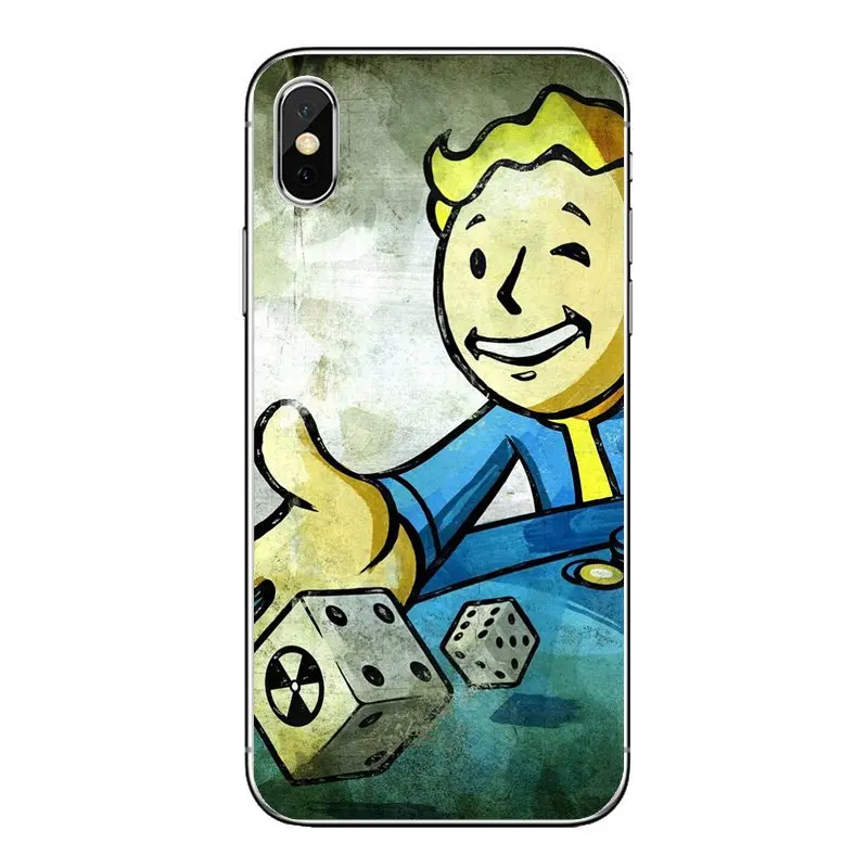 Прозрачные мягкие чехлы для Xiaomi Redmi 4X S2 3S Note 3 4 5 6 6A Por Pocophone F1 Mi Black Isle Studio game Fallout |