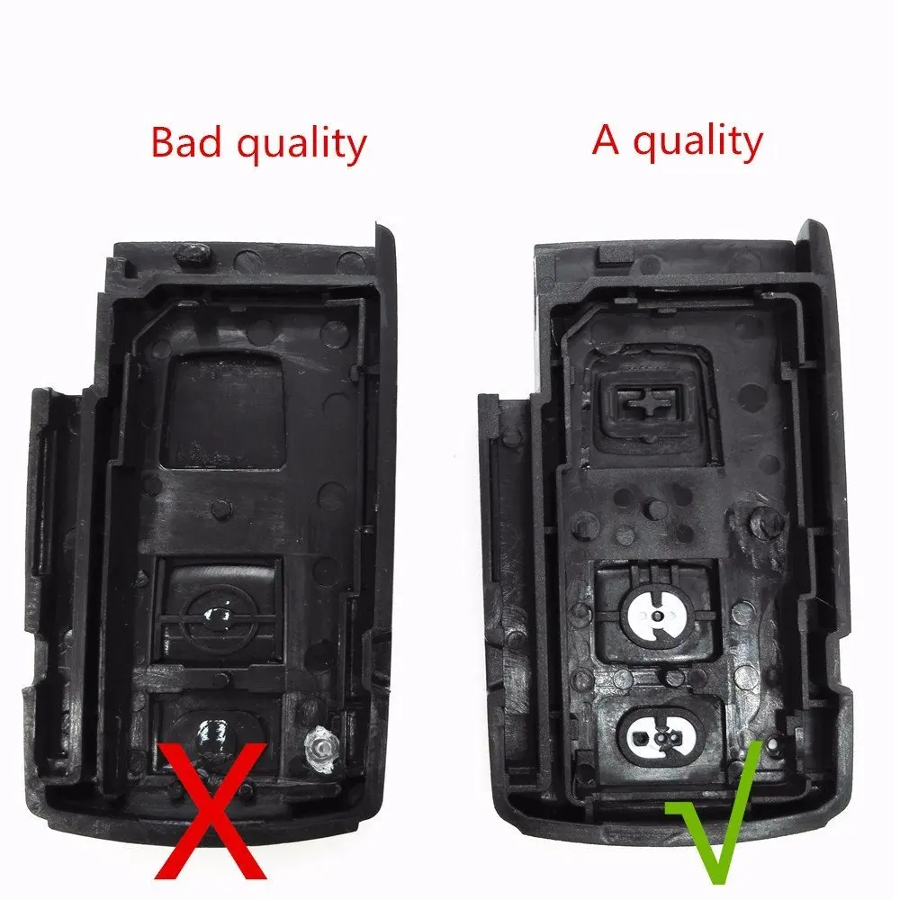 Откидной складной чехол накладка без ключа для Toyota Prius Corolla Verso 1 шт.|toyota corolla button|key