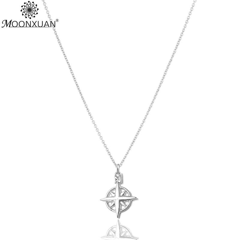 Polaris компас колье Цепочки и ожерелья Для женщин Jewelry Kolye Геометрическая себе s