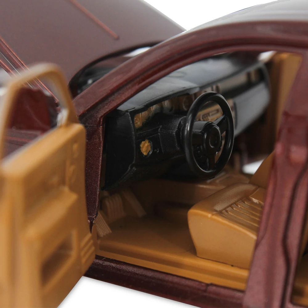 KIDAMI Rolls Royce 1:24 Масштаб литья под давлением модель автомобиля игрушечные машинки Вытяните назад звуковой светильник Коллекция подарков для детей и взрослых