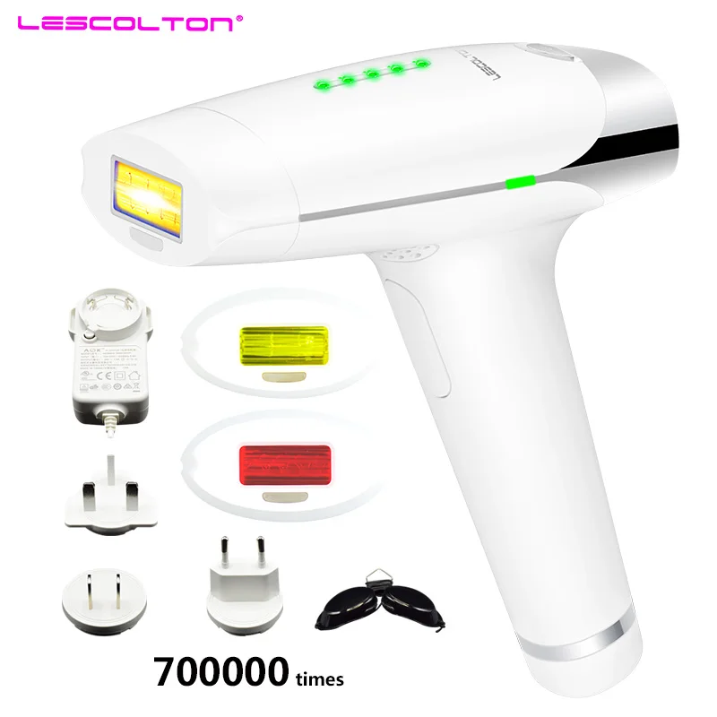 

Lescolton 700000 раз лазерная эпиляция, лазерная эпиляция, постоянный Электрический лазер для удаления волос