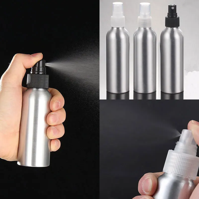 Алюминиевый распылитель для косметики 50 мл|atomizer bottle|atomizer blackatomizer refillable |