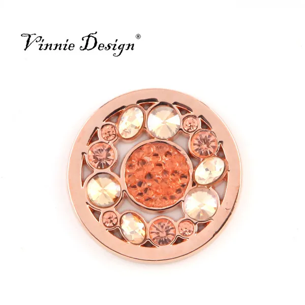 Vinnie дизайн ювелирных изделий 33 мм кристалл Фэнтези Монетный диск для валюты