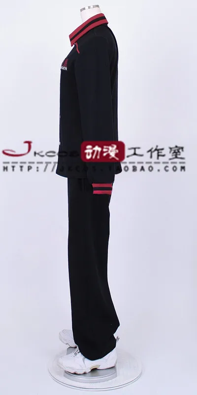 Унисекс костюм для косплея Kuroko no Basuke Aomine Daiki COS спортивный женщин/мужчин с