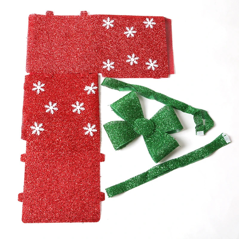 20*20*20 см DIY Рождественский Подарочный ящик Рождественская елка украшения для