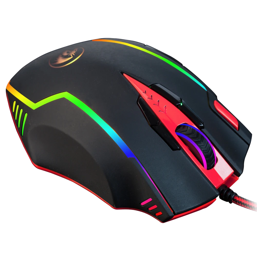 Redragon M902 12400 Точек на дюйм Высокоточный программируемый Лазерная игровая Мышь 13