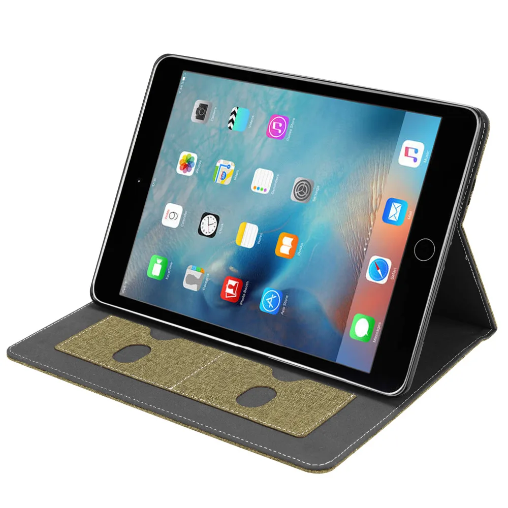 Чехол для iPad 9 7 дюймов 2018 чехол планшета 2017 Pro кожаный подставка с ручкой лоток +