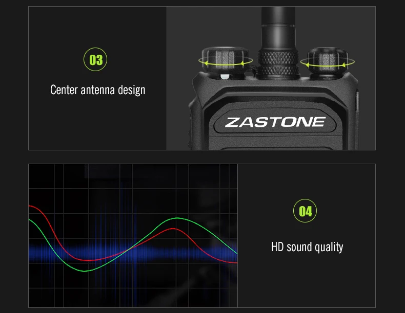 Zastone A28 10 Вт Профессиональная дальняя рация 10 км UHF 400-480 МГц двухстороннее Радиочастотное HF трансивер полицейское оборудование