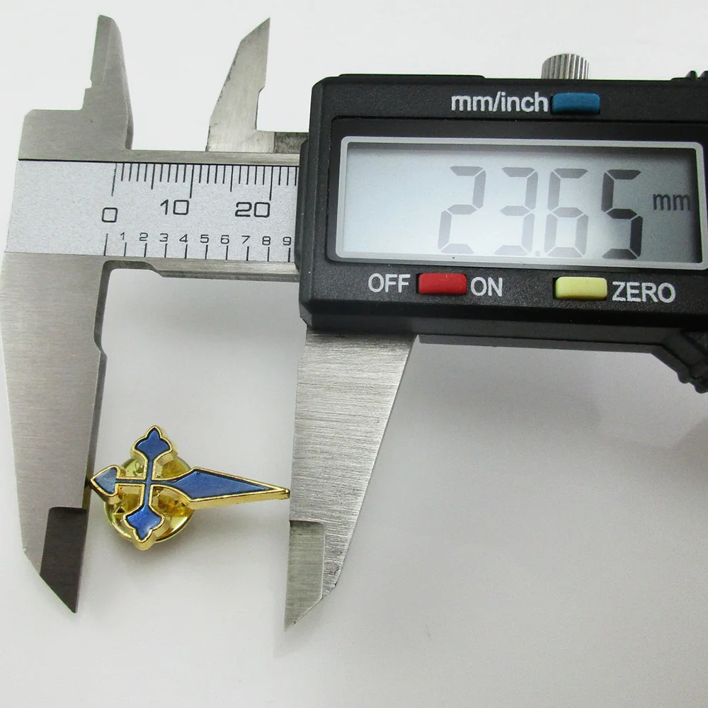 500 шт. в ассортименте красные и королевские синие крестообразные булавки Saint James