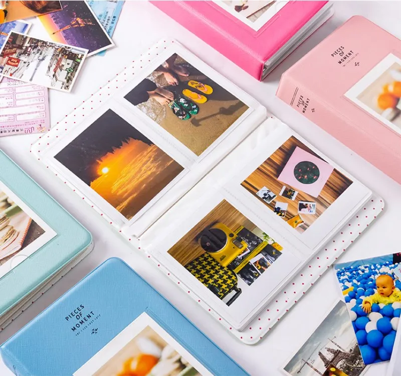64 кармана Polaroid Фотоальбом мини мгновенный чехол для хранения фотографий для Fujifilm Instax Mini Фильм 8 Корея Звездный альбом Fotografia