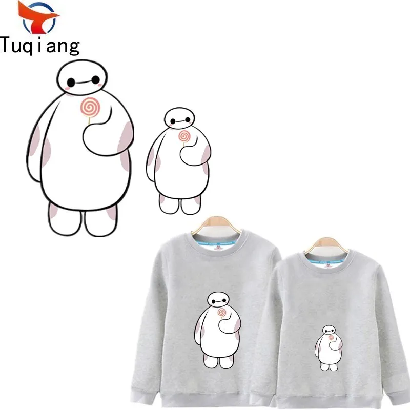 5 шт. мама и детская одежда патч Большой Герой 6 Baymax гладить на уровне патчи