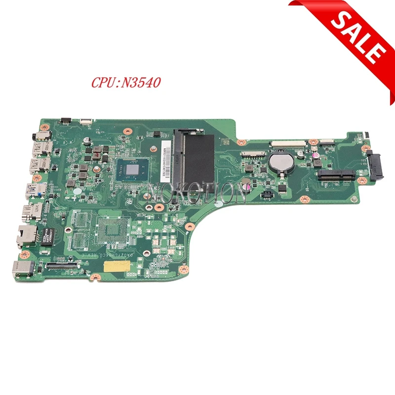 Nokotion NBMS21100 NB.MS211.002 для Acer ASPIRE ES1 711 материнская плата ноутбука с cpu N3540 на