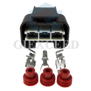 2 комплекта 3 контакта 1743271-2 гнездовой разъем электрического вентилятора проводной жгут соединитель для авто Hyundai Tucson Kia