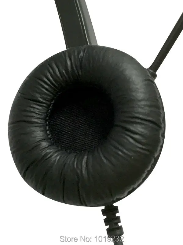 Профессиональная офисная гарнитура с функцией громкости и отключения звука