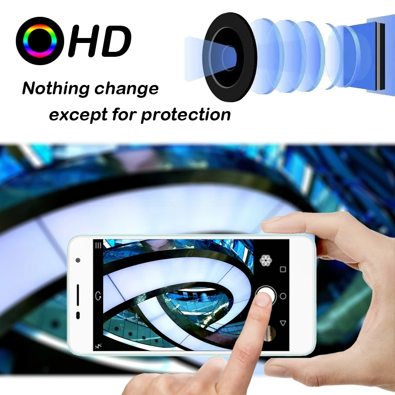 Прозрачная защитная пленка для задней камеры HuaWei Honor 8A 6A 5C 6X 6C Pro 8C 7X9 8 Lite 6 Play из закаленного стекла
