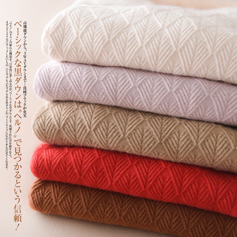 2018 Women Spring Autumn New Designer Fashion Cashmere Wool Sweaters and Pullovers Turtleneck Solid Casual Knitted Jumpers C290 | Женская