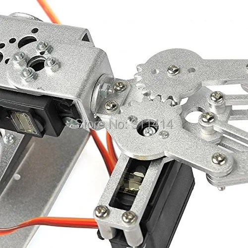 Модель роботизированной руки с сервоприводами и сервоприводом для Arduino UNO MEGA2560 1