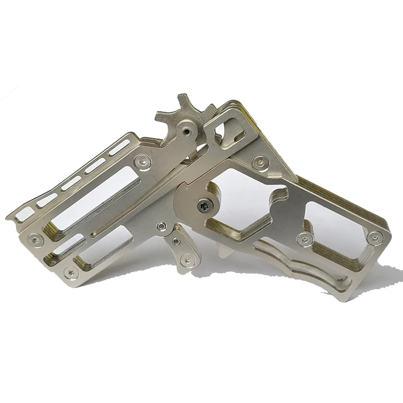 Портативный мини пистолет с резиновой лентой из нержавеющей стали|Игрушечное