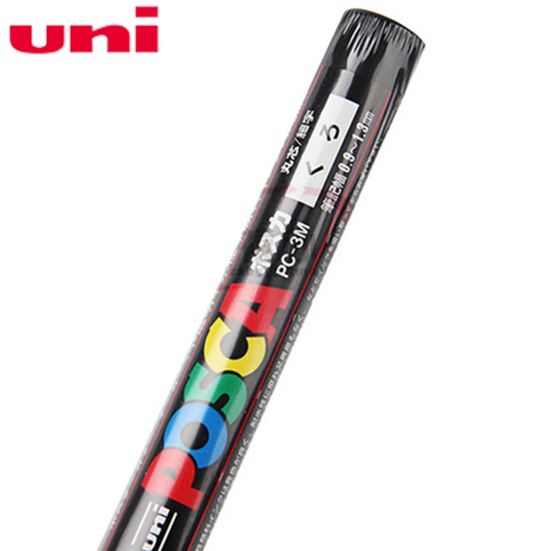 Чехол Uni Posca PC 3M Paint Marker Fine Tip 0.9mm 1.3mm 15 цветов|uni posca|posca uniuni paint |