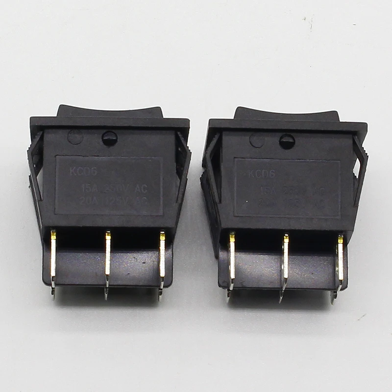 1 шт. высокий ток Тип Корабля (форма) переключатель 15A 250V 20A 125VAC шесть футов двойной