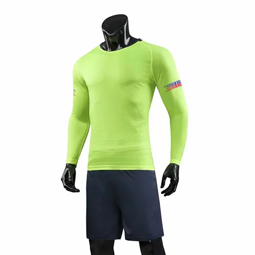 Футбольные майки survete для мужчин, набор для футбола DIY uniforme для мужчин, детей, Futbol, тренировочная форма, набор для мужчин, с длинным рукавом, на заказ - Цвет: green