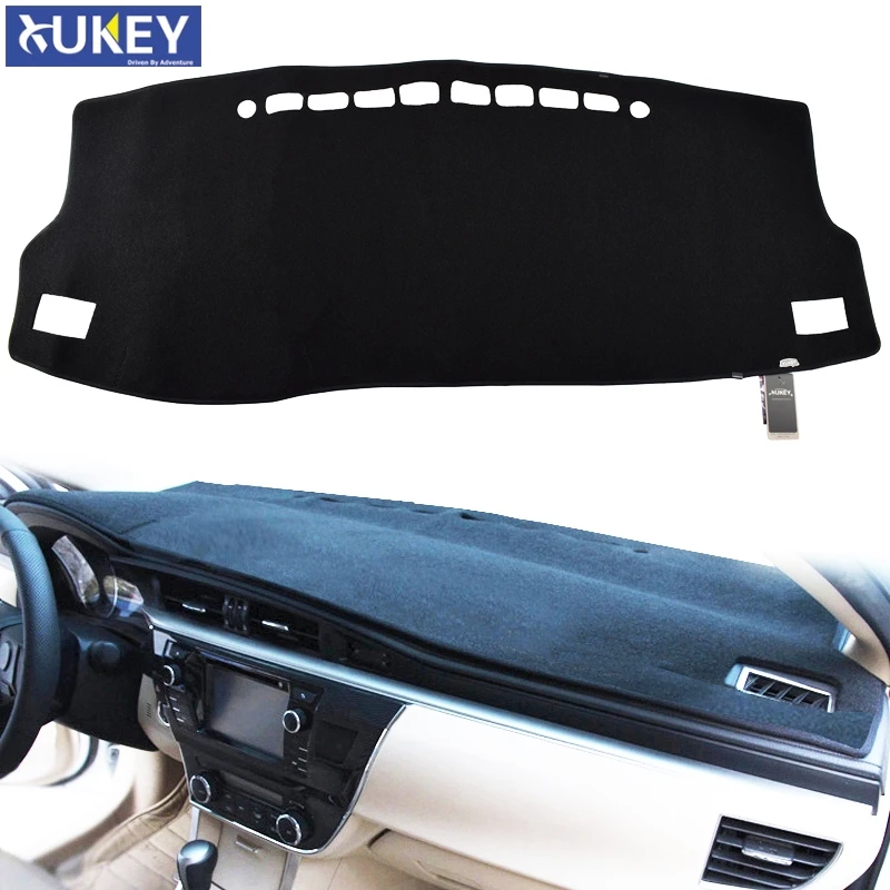

Xukey Dash Mat Dashboard Cover Dashmat For Toyota Corolla iM Auris ZRE172 E180 2014 2015 2016 2017 2018