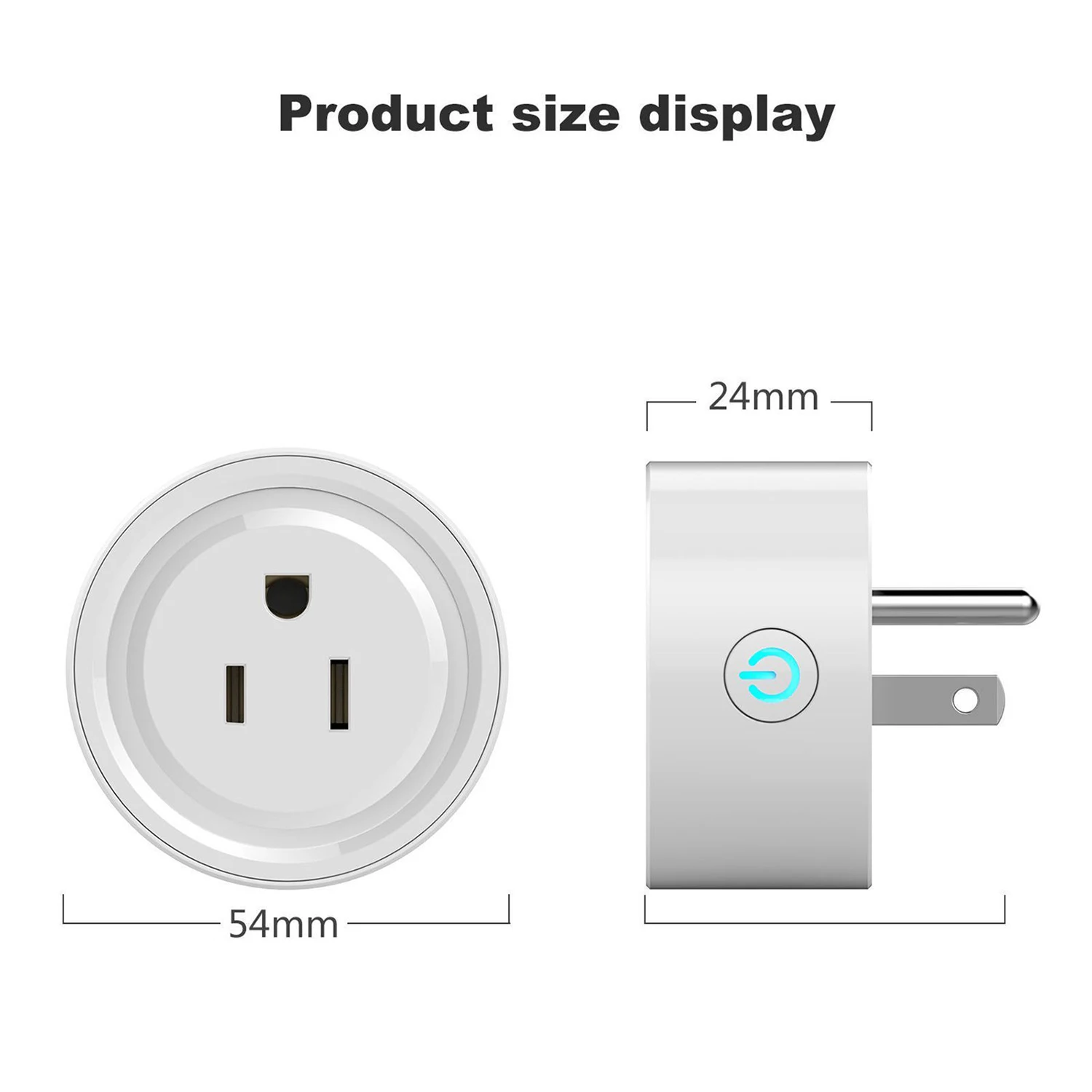 CUJMH Smart Socket Home Power Wifi Wireless Mini Switch Remote Control Timer Outlet US PLUG | Электроника