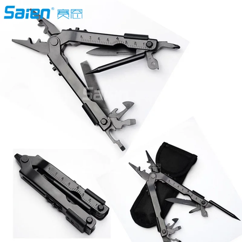 

13-in-1 Outdoor Portable Multipurpose Plier , Stainless Steel Survival foldable Plier Tool for camping, fishing, hunting, back p