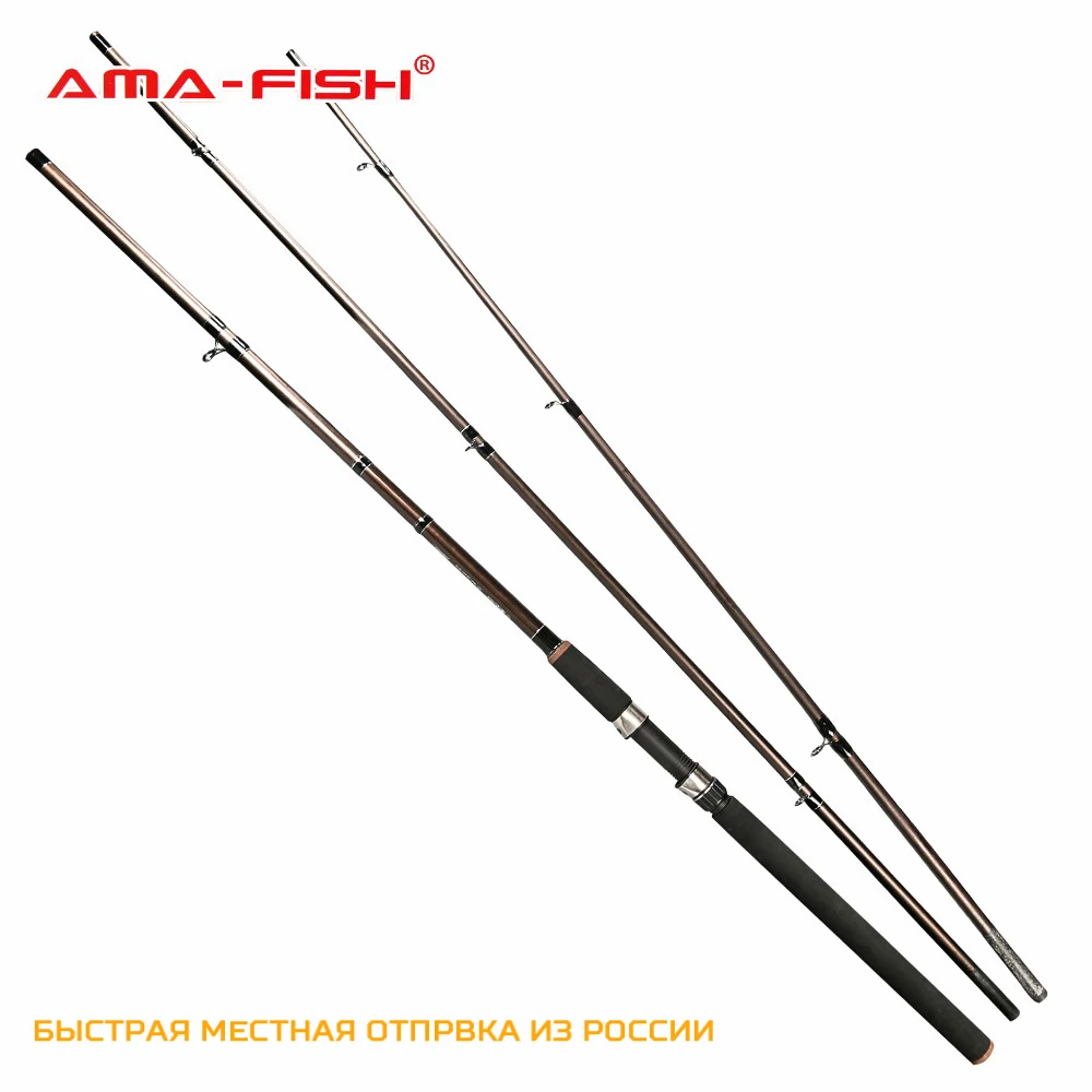 АМА FISH Марка спиннинг Рыбная ловля стержень 3.6 м Стекло Волокна Рыболовные удочки