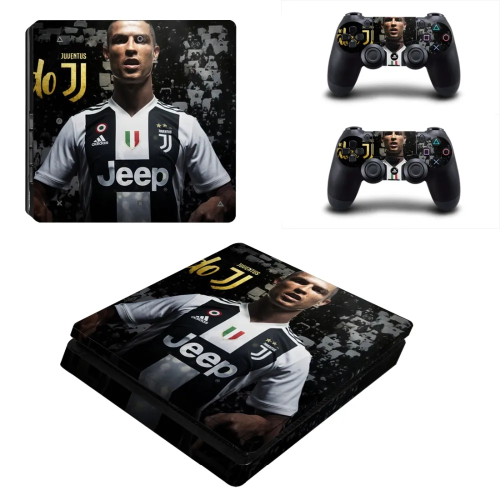 Наклейка для PS4 Slim Skin Виниловая наклейка консоли Playstation 4 и 2 контроллеров |