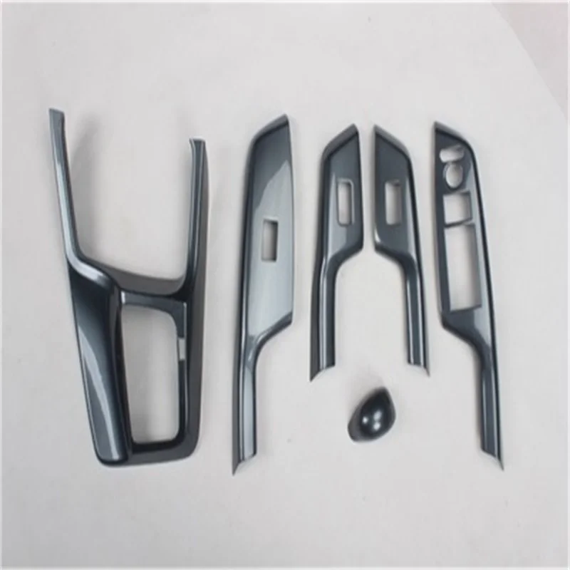 For Honda Civic 9th SKTOO для Honda Civic 9th внутренняя отделка из углеродного волокна адаптирована для Civic 8th защита электрических окон наклейки модифицированные - Цвет: For Honda Civic 9th