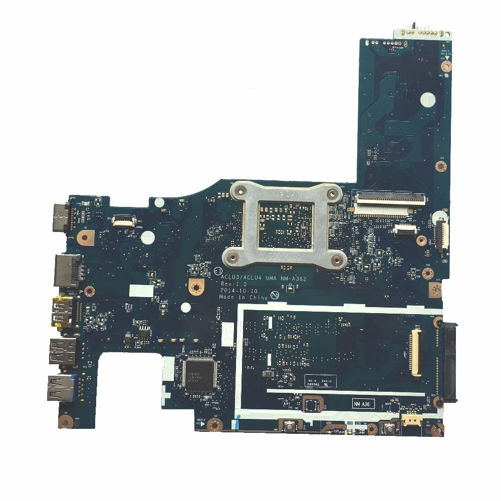 Для lenovo G50-80 Материнская плата ноутбука i7-5500U процессор 2,40 ГГц ACLU3/ACLU4 UMA NM-A362 5B20H14443 полный тестирование