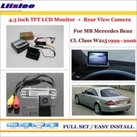 auto camera for mercedes benz cl class w215 1999 2006 car rearview cam 4 3 lcd monitor parking assistance system
