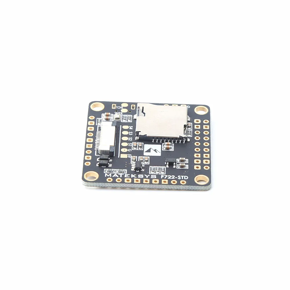 Matek System F722 STD STM32F722 F7 Контроллер полета Встроенный OSD BMP280 барометр Blackbox для
