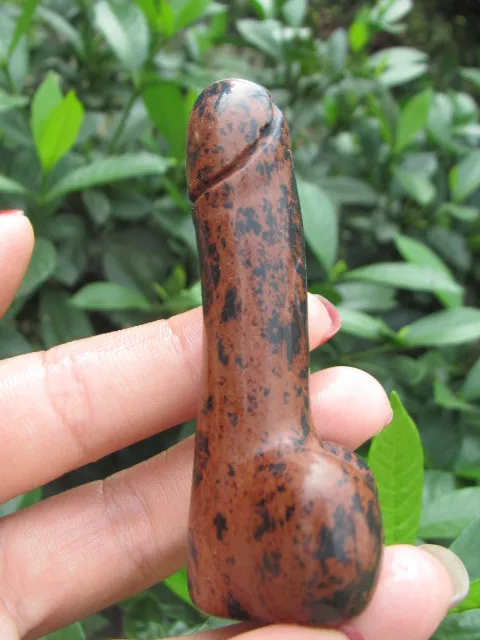 Натуральный кварцевый кристалл 72 мм красный камень мощная Женская Массажная