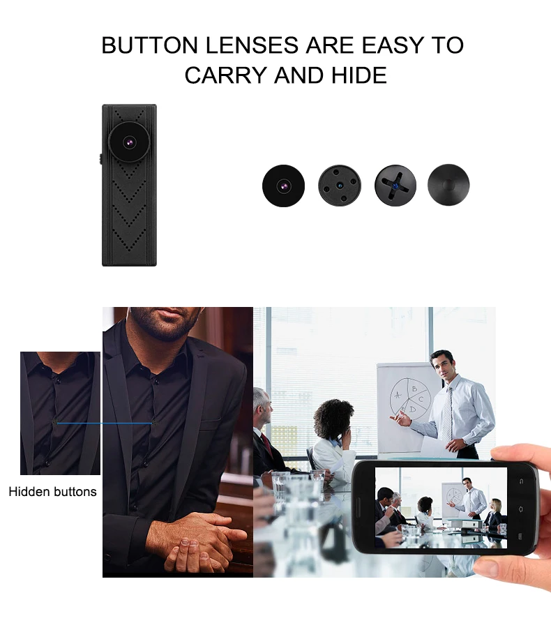 Мини камера W20 Wi Fi 1080P HD gizli kamera детектор движения инфракрасный секретная