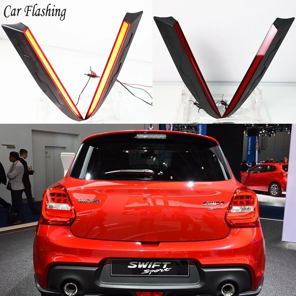 2 шт мульти-функциональный светодиодный для Suzuki Swift 2017 2018 2019 задний