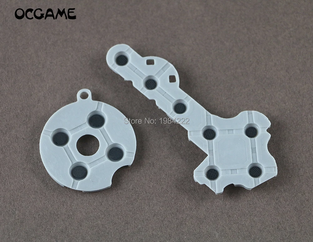 OCGAME 60 компл./лот Высокое качество силиконовый Кондуктивный резиновые накладки для xbox360 Xbox 360 контроллер свяжитесь с кнопками