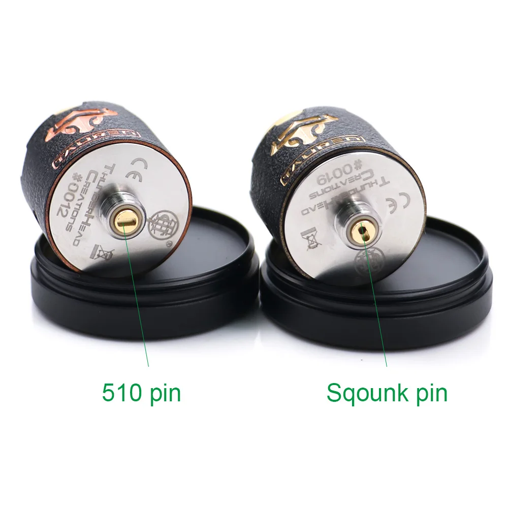 2 шт./лот/Лот Новый Цвет THC Tauren RDA Tank 810 капельный распылитель 24 мм с 28 микро
